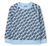 Kenzo Kids - Sweat-shirt Imprimé Coton - Iceberg - Garçon - 10 Ans