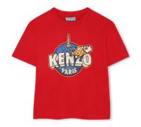 Kenzo Kids - T-shirt À Manches Courtes - Rouge Fonce - Garçon - 6 Ans