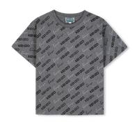 Kenzo Kids - Tee-shirt Manches Courtes - Gris Chine - Unisexe - 4 Ans
