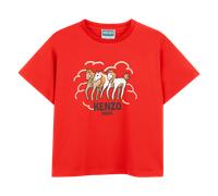 Kenzo Kids - Tee-shirt Manches Courtes - Rouge Vif - Unisexe - 14 Ans