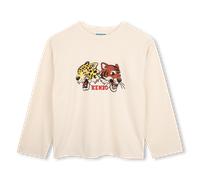 Kenzo Kids - Tee-shirt Manches Longues - Pale Trench - Unisexe - 2 Ans