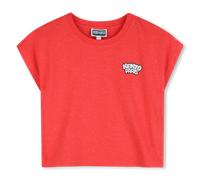 Kenzo Kids - Tee-shirt Sans Manches - Light Red - Fille - 12 Ans