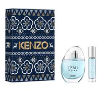 KENZO Parfums-pour-femmes LEAU-KENZOPureCoffret cadeau Pure Eau de Parfum Vaporisateur 50 ml + Travel Spray 10 ml 60 ml