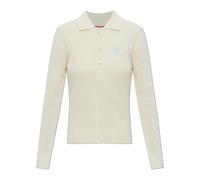 Kenzo - Logo Cardigan - Femme - Pulls - Beige - Taille: 38 FR