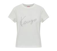 Kenzo - Logo T-Shirt - Femme - Tops - Blanc - Taille: 36 FR