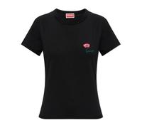 Kenzo - Logo T-Shirt - Femme - Tops - Noir - Taille: 36 FR