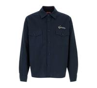 Kenzo - Chemise à poches - Homme - Chemises - Bleu - Taille: S