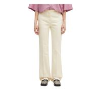 Kenzo - Pantalon Évasé Taille Haute - Femme - Pantalons - Beige - Taille: 36 FR