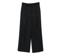 Kenzo - Pantalon Large Bleu Foncé - Femme - Pantalons - Bleu - Taille: 36 FR