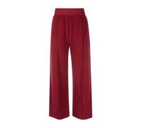 Kenzo - Pantalon Large en Tissu Éponge - Femme - Pantalons - Rouge - Taille: 36 FR