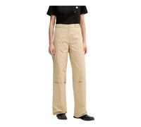 Kenzo - Pantalon large - Femme - Pantalons - Beige - Taille: 38 FR