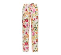 Kenzo - Pantalon large Wildflower en soie - Femme - Pantalons - Multicolore - Taille: 36 FR