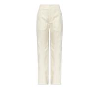 Kenzo - Pantalon Plissé en Laine - Femme - Pantalons - Beige - Taille: 36 FR