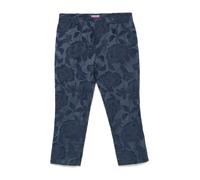 Kenzo - Peonies Cropped Pantalons - Femme - Pantalons - Bleu - Taille: 40 FR