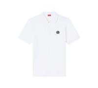 Kenzo - Polo à Logo Brodé - Homme - Tops - Blanc - Taille: 2XL