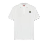 Kenzo - Polo en coton - Homme - Tops - Blanc - Taille: M
