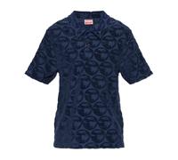 Kenzo - Polo en coton - Homme - Tops - Bleu - Taille: S