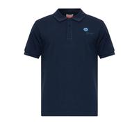 Kenzo - Polo slim brodé tulipe - Homme - Tops - Bleu - Taille: S