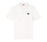 Kenzo - Polo Slim-fit Wild Tiger - Homme - Tops - Blanc - Taille: M