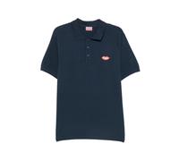 Kenzo - Polo slim 'Loves' - Homme - Tops - Bleu - Taille: L