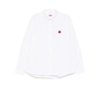 Kenzo - Pop Casual Oxford Shirt - Homme - Chemises - Blanc - Taille: L