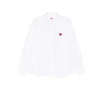 Kenzo - Pop Casual Oxford Shirt - Homme - Chemises - Blanc - Taille: M