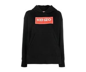 Kenzo - Pull à capuche décontracté - Femme - Sweatshirts et sweats à capuche - Noir - Taille: 40 FR