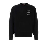 Kenzo - Pull Brodé Emblème Paris - Homme - Pulls - Noir - Taille: L