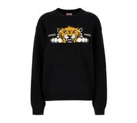 Kenzo - Pull Brodé Tigre Happy - Homme - Pulls - Noir - Taille: S