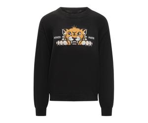 Kenzo - Pull Brodé Tigre Happy Tiger - Homme - Pulls - Noir - Taille: L