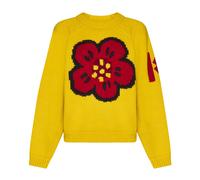 Kenzo - Pull Coton Laine - Femme - Pulls - Jaune - Taille: 40 FR