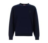 Kenzo - Pull Double K - Homme - Pulls - Bleu - Taille: S