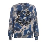Kenzo - Pull Imprimé en Coton - Homme - Pulls - Gris - Taille: S