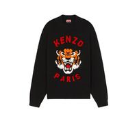 Kenzo - Pull Lucky Tiger - Homme - Pulls - Noir - Taille: XL
