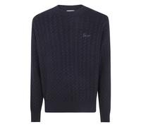 Kenzo - Pull Signature en maille torsadée - Homme - Pulls - Noir - Taille: S