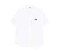 Kenzo - Short Sleeve Shirt - Homme - Chemises - Blanc - Taille: M