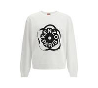 Kenzo - SweaT-shirt en coton Boke Flower 2.0 - Homme - Sweatshirts et sweats à capuche - Blanc - Taille: S