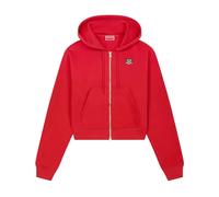 Kenzo - SweaT-shirt Zippé Lucky Tiger - Femme - Sweatshirts et sweats à capuche - Rouge - Taille: 40 FR