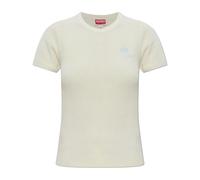 Kenzo - T-shirt avec logo - Femme - Tops - Beige - Taille: 38 FR