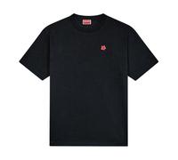 Kenzo - T-shirt et Polo noirs à fleurs - Homme - Tops - Noir - Taille: S