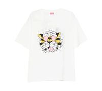 Kenzo - T-shirt oversize Wild Tiger - Homme - Tops - Blanc - Taille: L