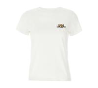 Kenzo - T-shirt Polo Blanc avec Logo Brodé - Femme - Tops - Blanc - Taille: 36 FR