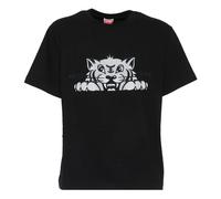 Kenzo - T-shirt Tigre Heureux Noir - Homme - Tops - Noir - Taille: L
