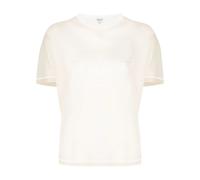 Kenzo - T-shirt Tricot Maille Logo Tigre Kenzo - Femme - Pulls - Blanc - Taille: 38 FR