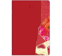 Kenzo Takada Maiko, Cahier cousu fil A4 - 21 x 29,7 cm, 64 pages, ligné + marge, ass. - A motifs