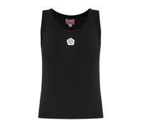 Kenzo - Top avec Patch Logo - Femme - Tops - Noir - Taille: 36 FR