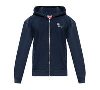 Kenzo - Tulip Zip-up Sweat à capuche - Homme - Sweatshirts et sweats à capuche - Bleu - Taille: S