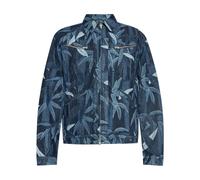 Kenzo - Veste Indigo Blue Zippée sur le Devant - Homme - Vestes - Bleu - Taille: L
