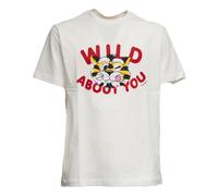 Kenzo - Wild Tiger Classic T-shirt - Homme - Tops - Blanc - Taille: L