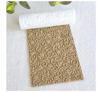 KEOKER Rouleau de texture en argile polymère pour la fabrication de boucles d'oreilles, comme des feuilles de texture en argile polymère, excellent travail avec les emporte-pièces en argile polymère